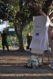 Inauguration of the plaque "We will not forget" in Tyre Lebanon