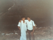Ali and his friend at the river