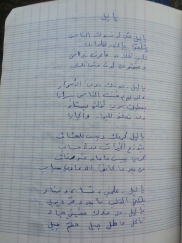 A Poem that Ali wrote
