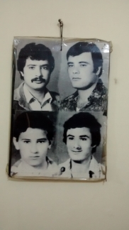 Ahmad with his brothers Aziz, Ibrahim, and Mansour, who disappeared at the same time.  