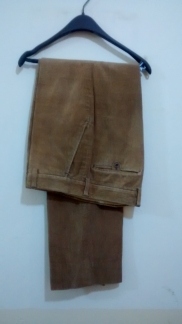 Ibrahim's brown pants