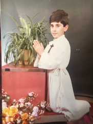 First communion of Charbel's son Ramez, 3 years after the disappearance 