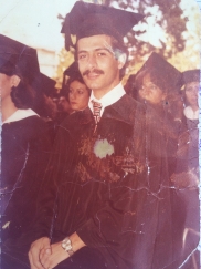 Iskandar during his graduation