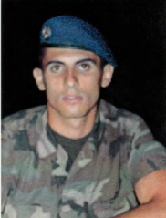 Jihad in his army uniform
