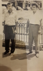 Mubarak Shalouhi with a Friend